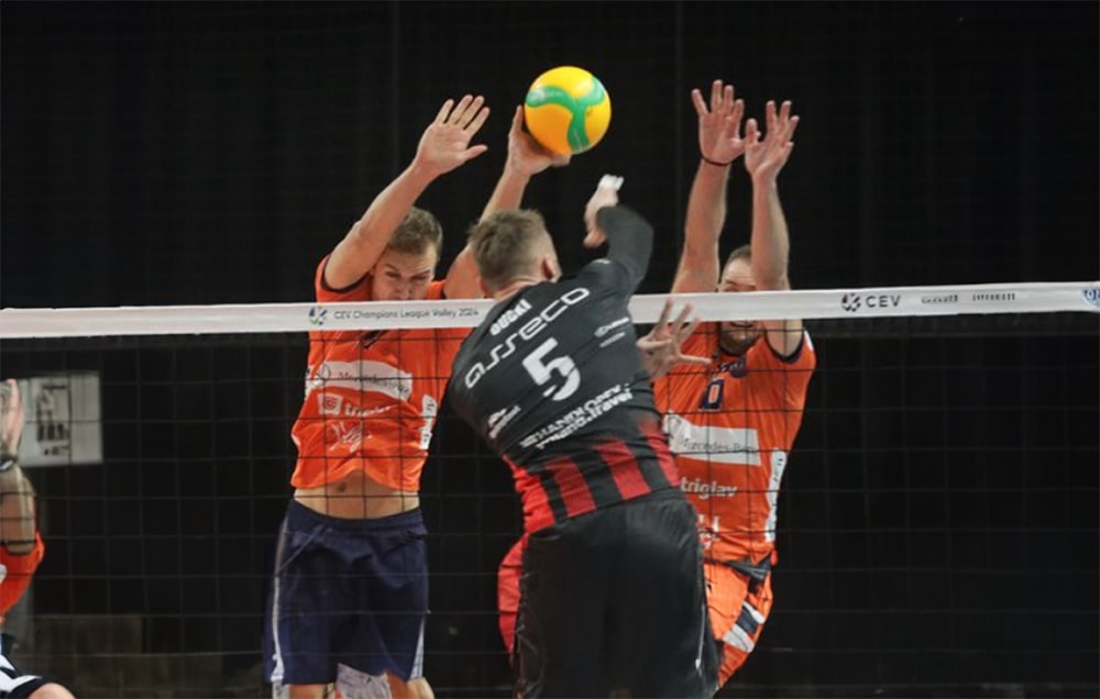 ACH Volley brez možnosti v Rzeszowu: Poraz v Ligi Prvakov