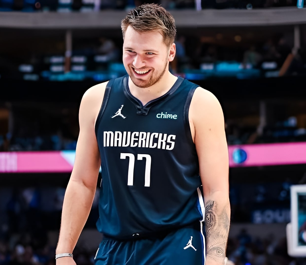 Luka Dončić presenetil z izjemnim gesto in raznežil mnoge s fotografijo svoje hčerke Gabriele