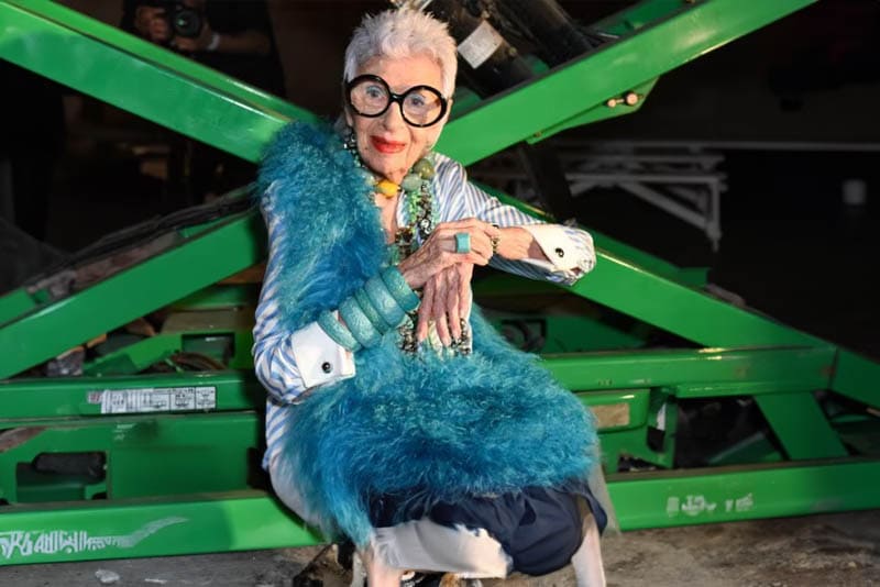 Iris Apfel: Delo za 9 predsednikov v Beli hiši