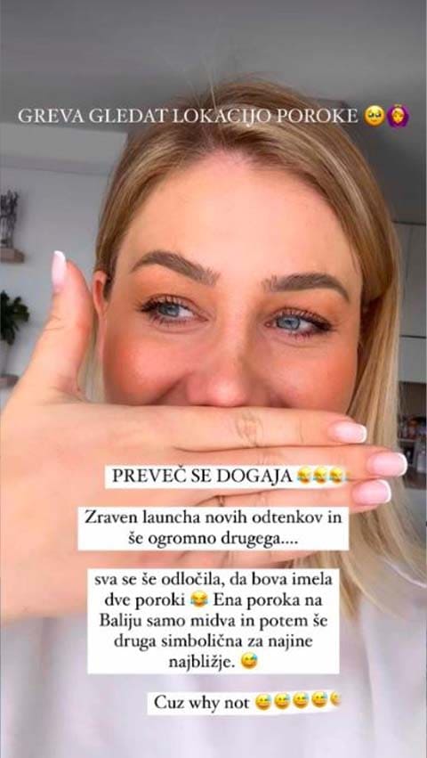 Indira Ekić Deli Več Podrobnosti o Svoji Poroki: Kaj Je Razkrila?